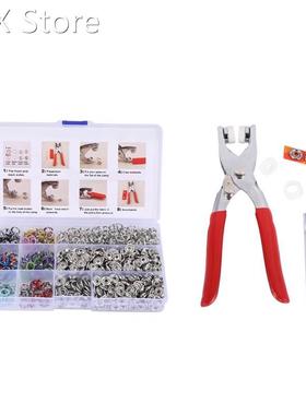 200 Sets Snap Buttons Rompers Snaps Craft Pliers Tool Prong