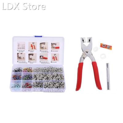 200 Sets Snap Buttons Rompers Snaps Craft Pliers Tool Prong