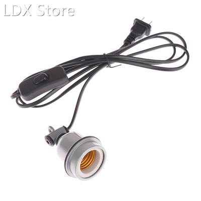 E27 Crawling pet heating lamp holder & power cord switch