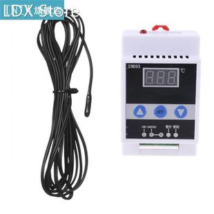 AC 110-240V Guide Rail Thermoregulator LED Digital Temperatu