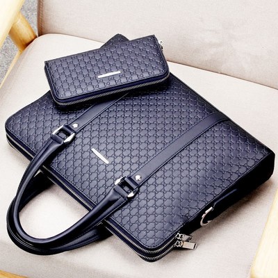 New Fashion Men's Business Briefcase Casual Shoulder Bag Do