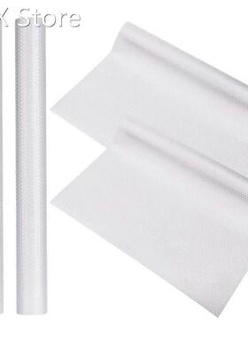 4 Rolls Fridge Mats Non-Slip Waterproof Shelf Liner DIY EVA