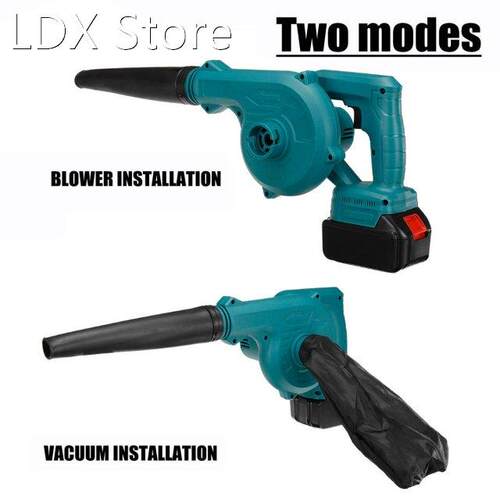 128VF 19800mAh Garden Cordless Blower Vacuum Clean Air Blowe