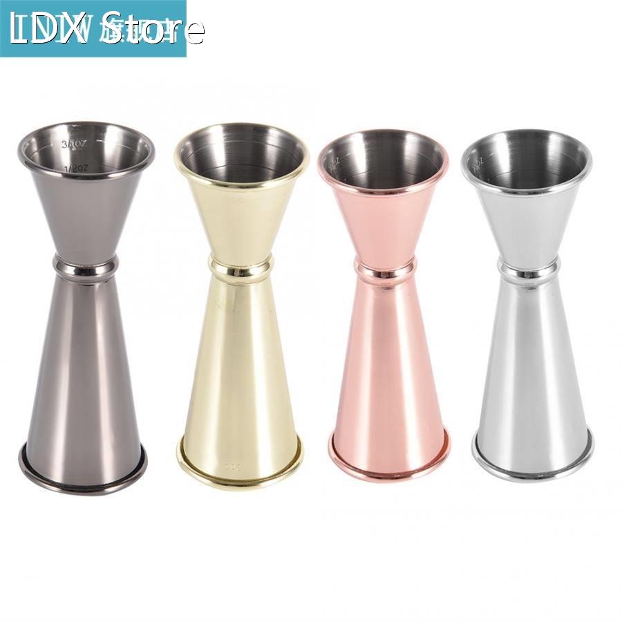 304 Stainless Steel Bar Wine Cocktail Shaker Double Jigger B