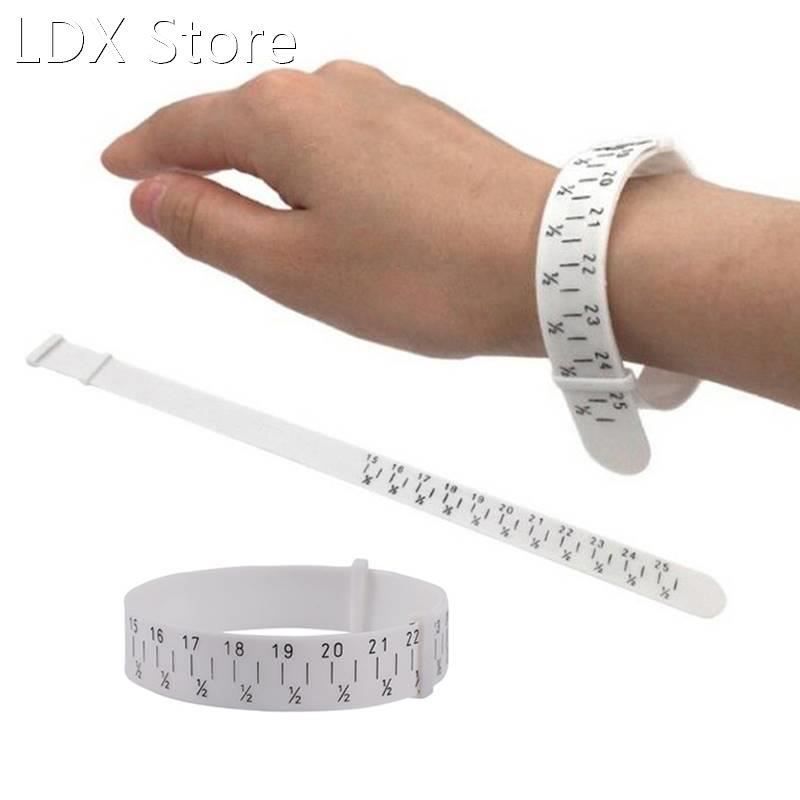 Professional Plastic Bracelet Bangle Gauge Sizer Jewelry Mea