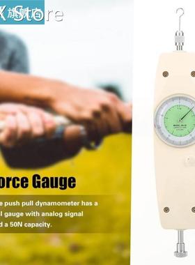 50N Analog Dynamometer Force Measuring Instrument Tester Pus
