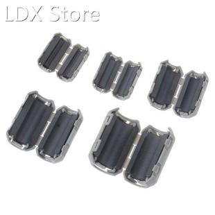 Clip-on Ferrite Choke Ring Cord RFI EMI Noise Suppressor Fil