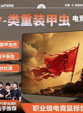 CAPERE(铠雷)令-大捷控制垫类甲虫V3电竞游戏瓦CS无畏契约鼠标垫