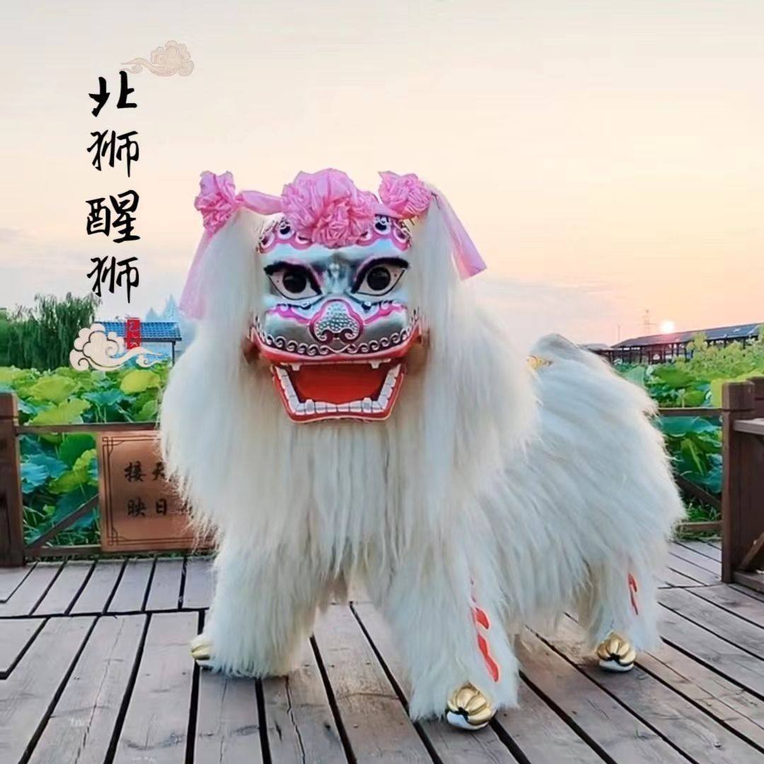 舞狮全套一整套舞狮双人款单人醒狮小白狮子舞成人款狮整套北狮,特色手工艺,其他,淘宝优惠券,粉丝福利购,淘宝优惠卷