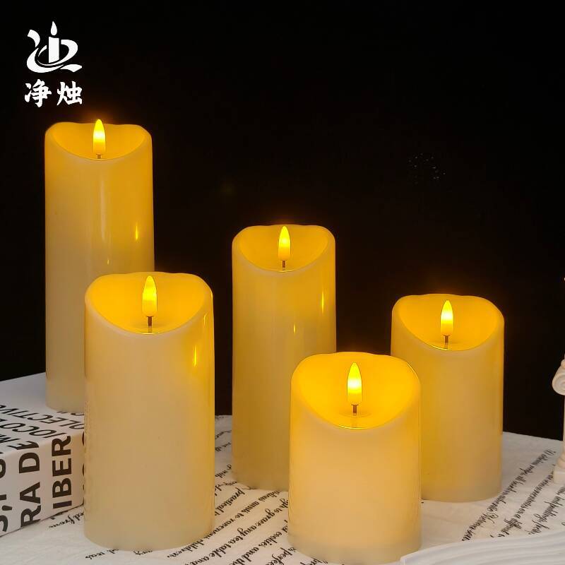 跨境遥控仿真摇摆电子蜡烛婚庆派对音乐会圣诞浪漫氛围蜡烛灯摆件
