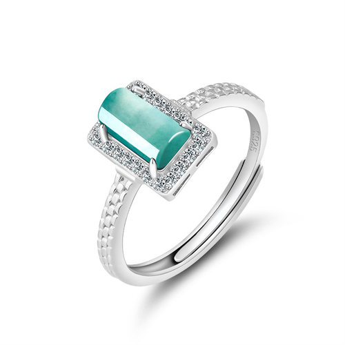 翠莹福天然翡翠蓝水冰种