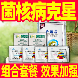 菌核病专用杀菌剂组合套餐多菌灵福美双菌核病克星菌核病专用药