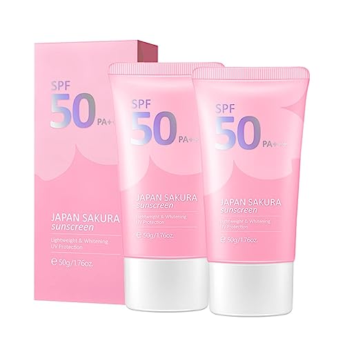 Japanese Cherry Blossom Moisturizing Sunscreen Skincare SPF