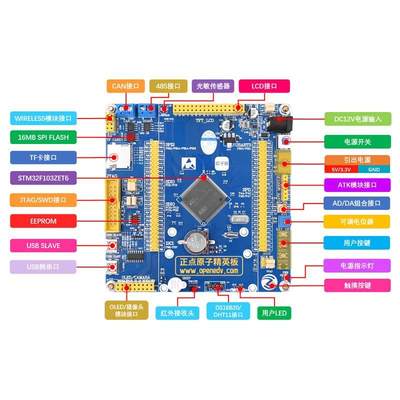 正点原子精英STM32F103ZET6开发板ALIENTEK嵌入式超51单片机STM32