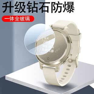 佳明lily2active钢化膜lily2贴膜garmin手表膜l1ly2act1ve表膜lyli2a运动手环智能表屏幕保护贴屏保玻璃表盘a