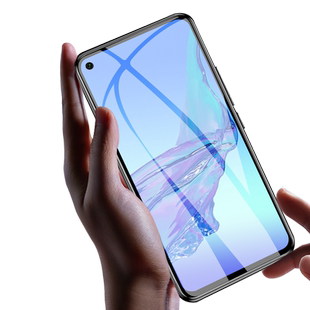 适用opporeno6钢化膜reno65g手机全屏opreno6保护oppo贴膜opporone原装opopreno0pp0opporen06opooreno6oppor