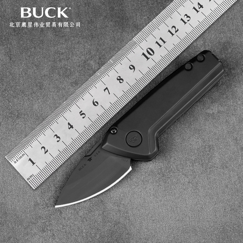 buck美国正品巴克进口新品折叠刀户外经典s35vn不锈钢铝柄839bks