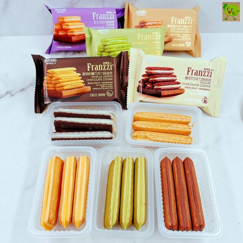 sunssifood曲奇sunssi饼干sunssl芝士巧克力味food法兰兹法力兹