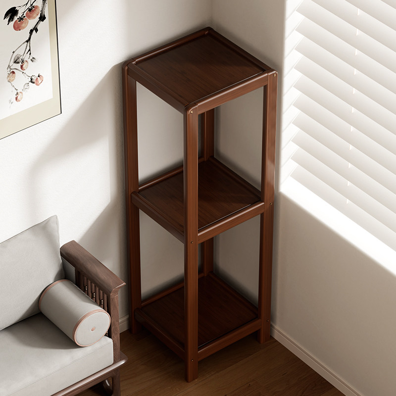 楠竹花架子简易客厅阳台盆栽中式室内吊兰花盆多层收纳置物架落地,住宅家具,花架/花几,淘宝优惠券,粉丝福利购,淘宝优惠卷