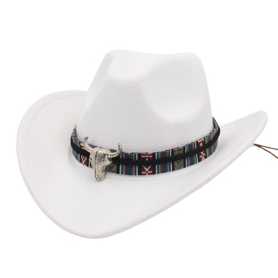men and women's hat western cowboy jazz sun hat 西部牛仔
