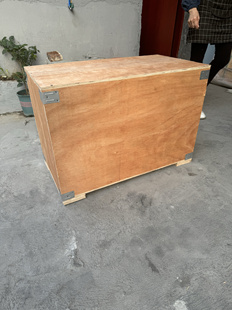 包装箱木箱叉车木箱托盘木箱钢扣折叠木箱物流托盘木箱