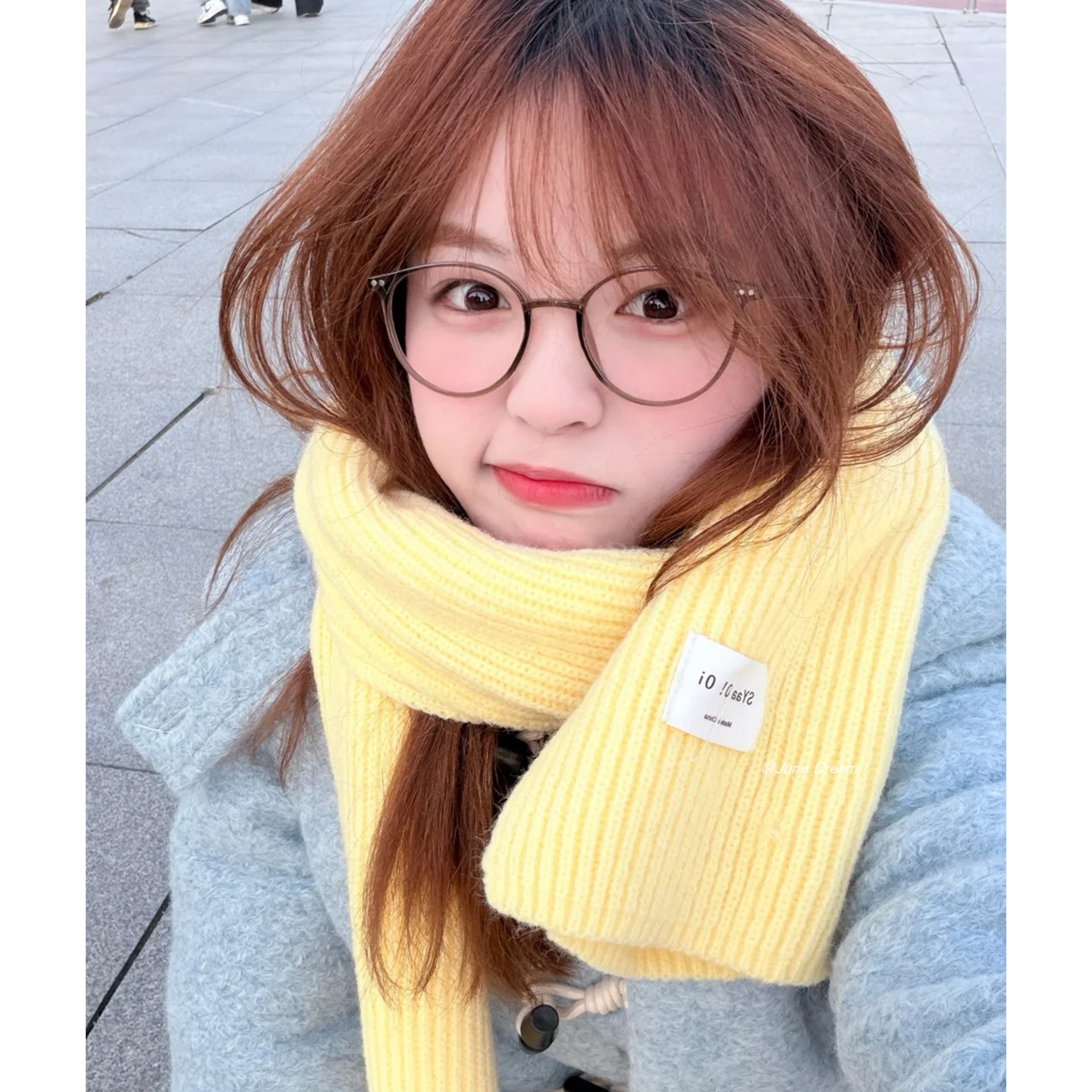 韩版百搭针织毛线围巾