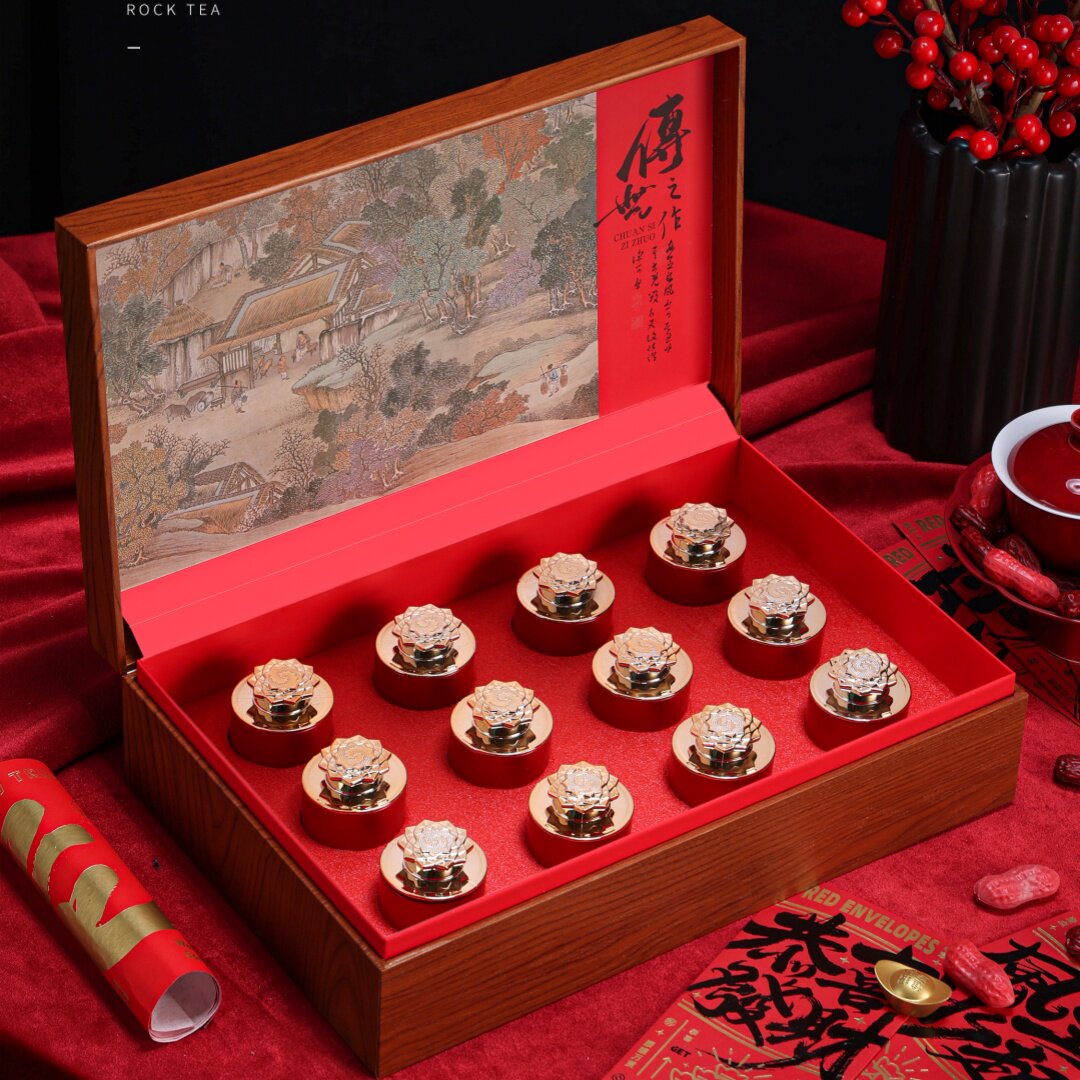 新款茶叶包装礼盒小罐茶通用金骏眉绿茶碎银子红茶大红袍空盒定制