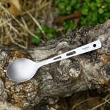 Tiartisan Outdoor Dailware Pure Titanium Knife Fork Spoon Multi -функция трехэтажная набор дикого лагеря Wild Picnic Titanium Titanium Titanium Spoon Fork