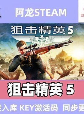 Steam正版 狙击精英5 Sniper Elite 5激活码4国区CDkey中文版