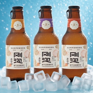 混合莓果味康普茶Kombucha0酒精微氣泡茶飲 6瓶組合裝