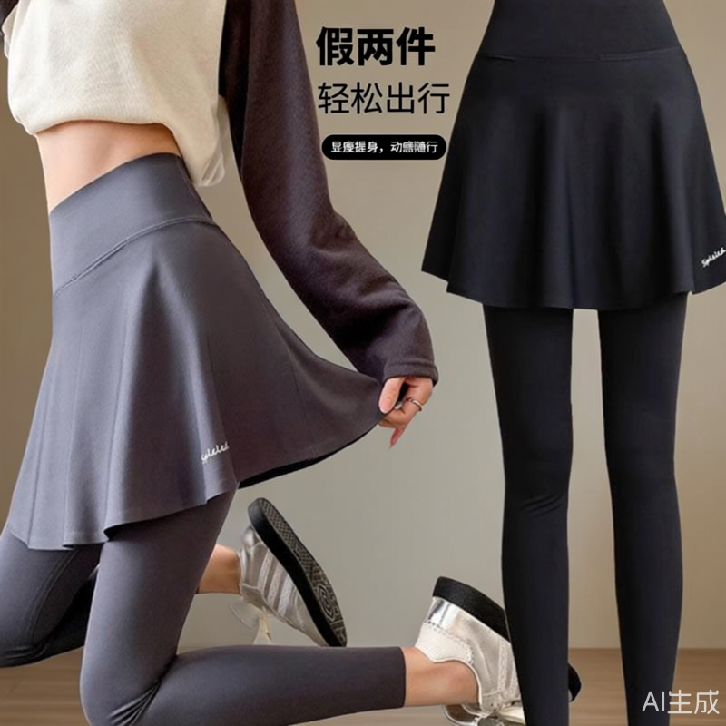 户外约会免脱方便瑜伽裤档加绒