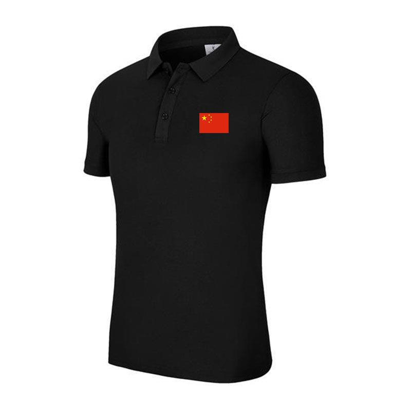 中国国家队运动短袖国服POLO衫跆拳道乒乓球武术教练员训练服定制图片