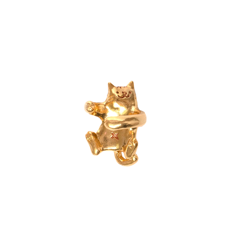 Palnartpoc手作合金女耳挂单只