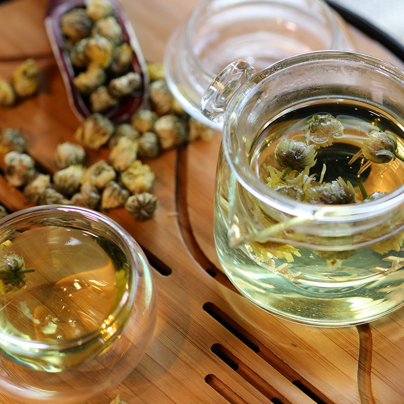 特产杭白菊胎菊 西栅景区官方菊花茶 桐乡白菊原朵花夏季清热