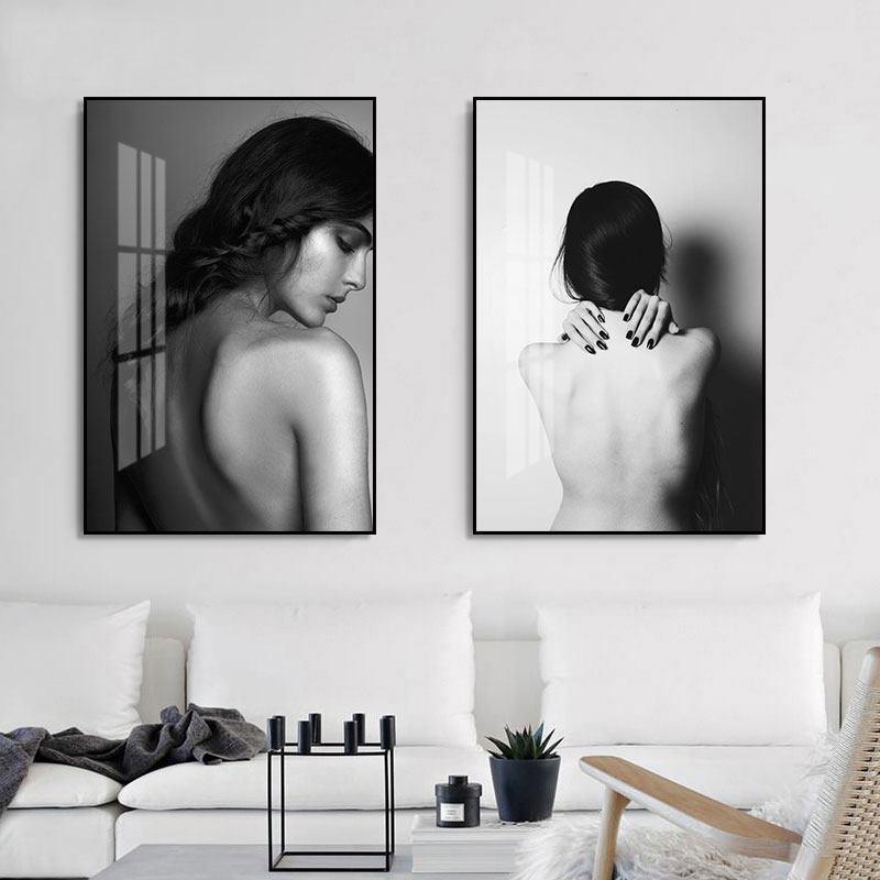 美容院装饰画微整形SPA会所皮肤管理挂画美体医美纹绣美甲店壁画
