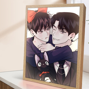 周一的救星周边镜子灯光画韩漫曜日允元创意礼物吧唧音响小夜灯