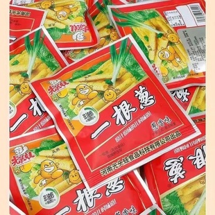 光头娃一根葱零食膨化食品葱香番茄味儿时味道休闲8090后怀旧礼包