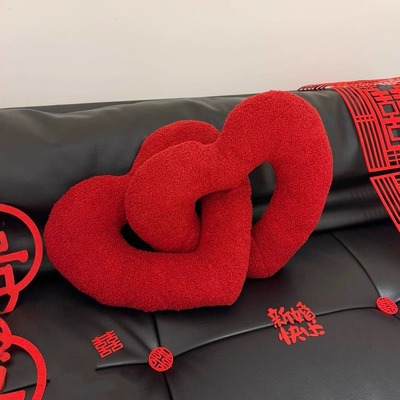 这个结婚爱心抱枕质量绝了！