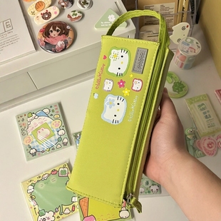 小红书同款可爱卡通笔袋女学生高颜值大容量文具盒铅笔收纳袋笔筒