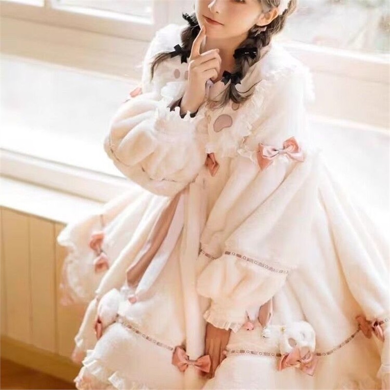 新款正品小奶喵猫毛绒Lolita
