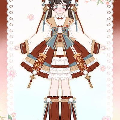 马年招财进宝【新年战袍】2025Lolita中华风拜年跨年服