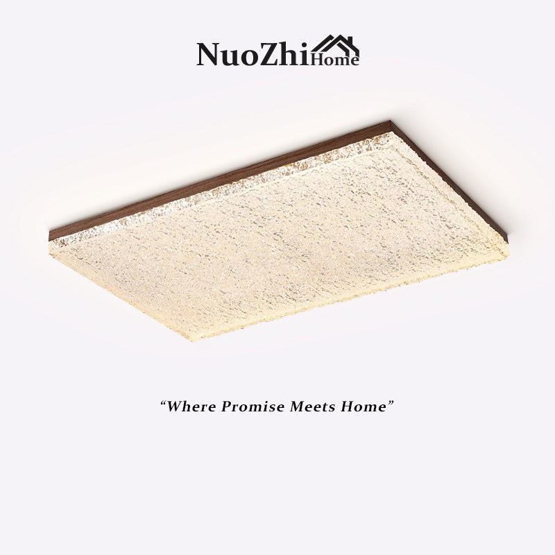 法式中古风轻奢冰晶树脂客厅灯