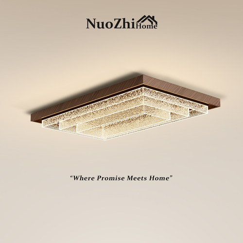 意式极简中古风客厅吸顶灯