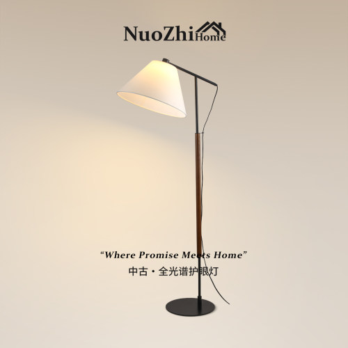 Home工厂直营中古风沙发落地灯