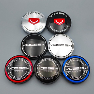 适用定制国锻轮毂配套中心盖沃森轮盖VOSSEN彩色轮胎铃盖外径60MM