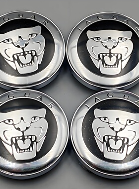 捷豹JAGUAR改装路虎轮毂专用轮毂中心盖车轮胎盖标志盖小盖