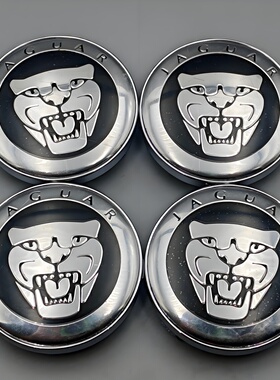 捷豹JAGUAR改装巨久VLF轮毂专用轮毂中心盖车轮胎盖标志盖小盖