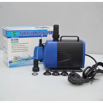 日胜RS5100/6100/7100潜水泵 鱼缸鱼池三合一多功能过滤水泵