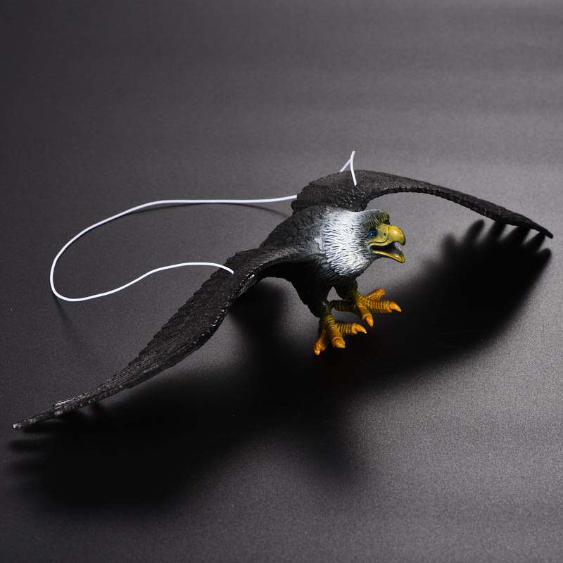 赶鸟驱鸟神器家用阳台惊鸟户外防鸟老鹰驱鸟鹰模型假人吓小鸟用的