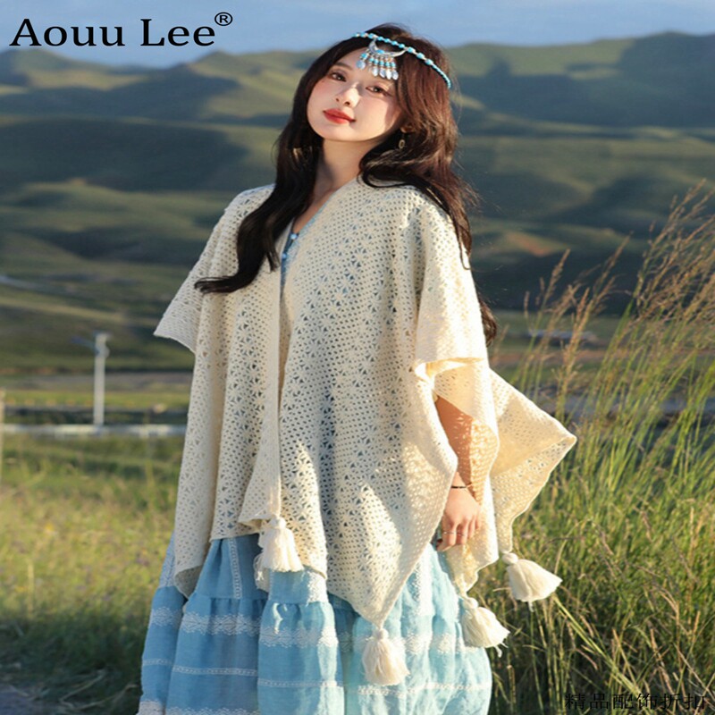 AOUULEE女云南少数民族旅行披肩